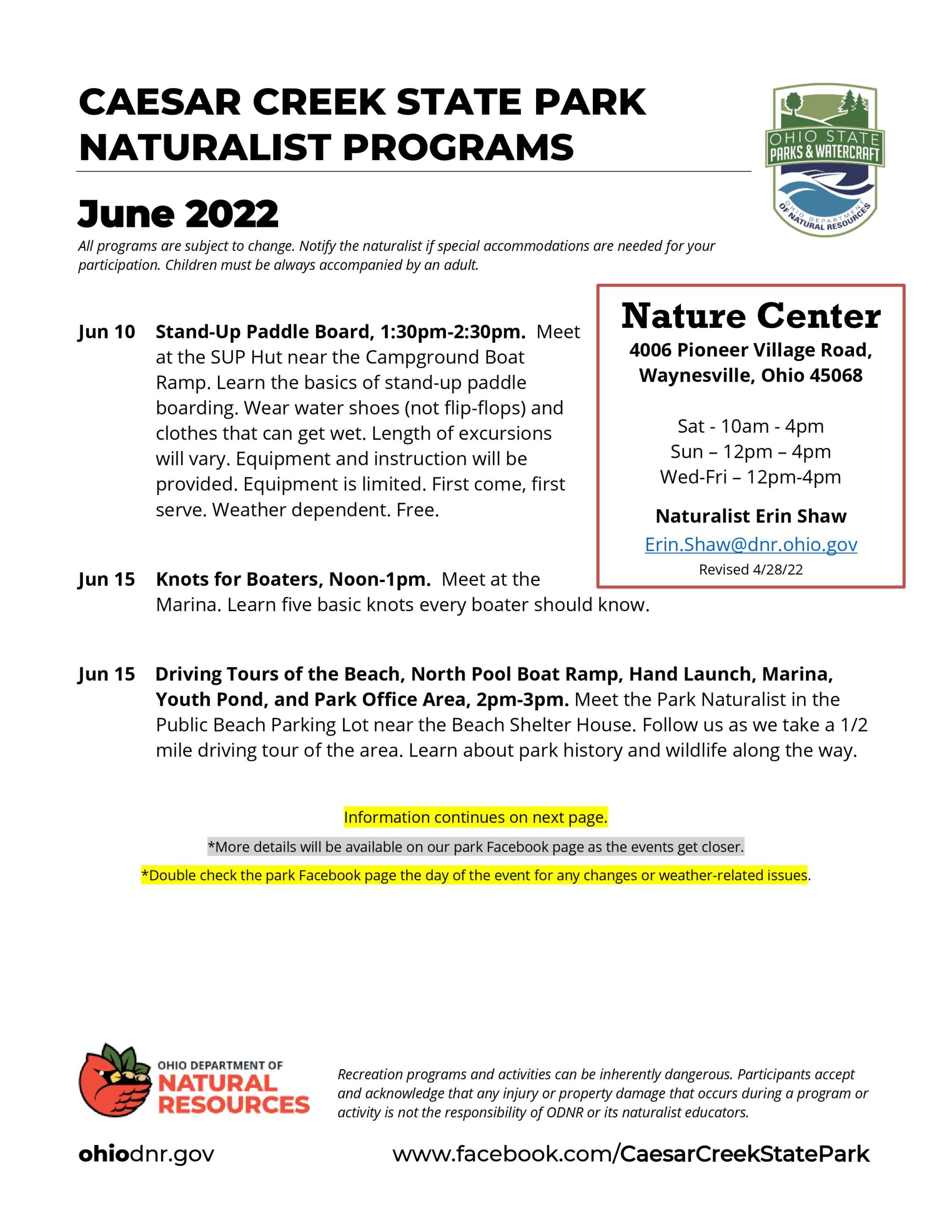 June 2022 Programs3